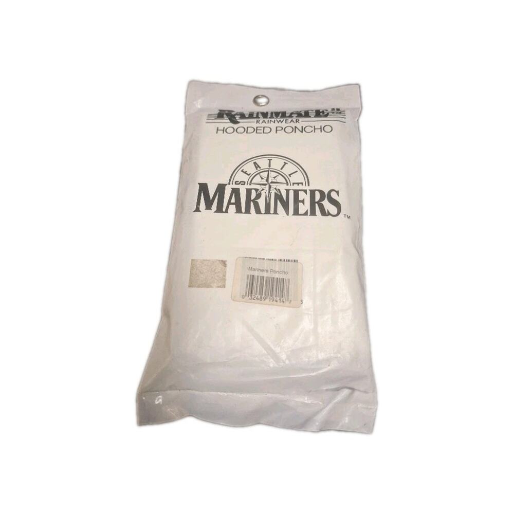 Seattle Mariners Ball Park Rain Ponchos Adult